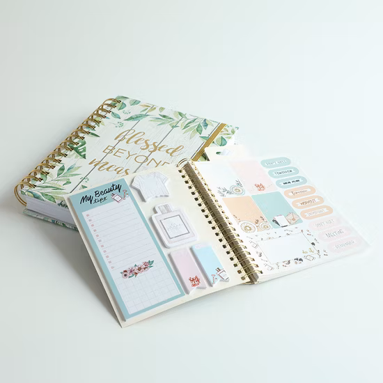 Planners and Notebooks School Supplies Bloc Note Customized Stationary Cheap Bulk Notebooks